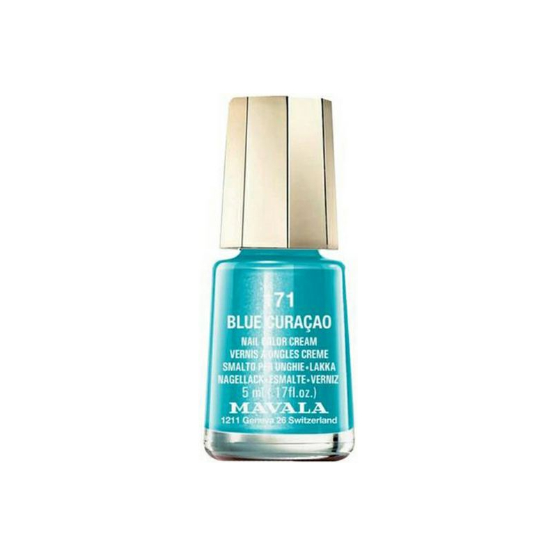 Mini color Vernis crème 171 Blue Curaçao, 5ml