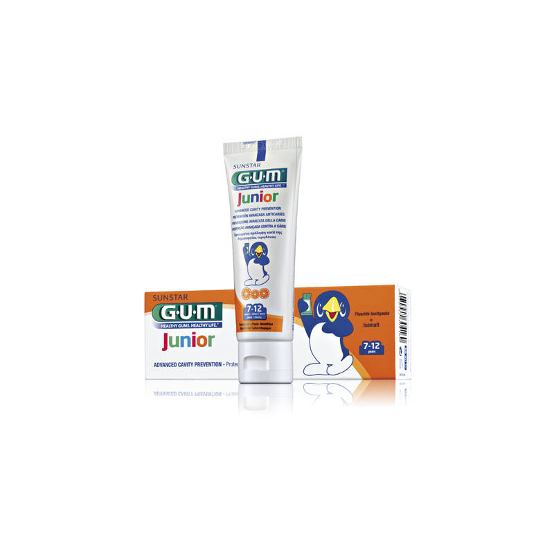 Dentifrice junior Orange Enfant 7/12 ans, 50 ml