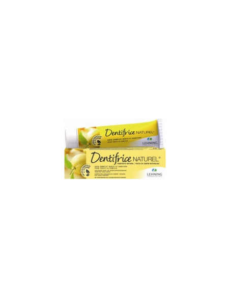 Dentifrice Naturel, Soin complet Dents & Gencives, Citron, 80 g