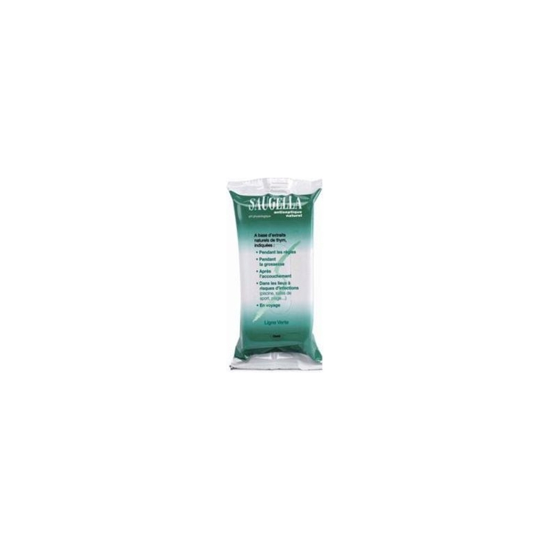 Antiseptique naturel lingettes, pack 15 lingettes