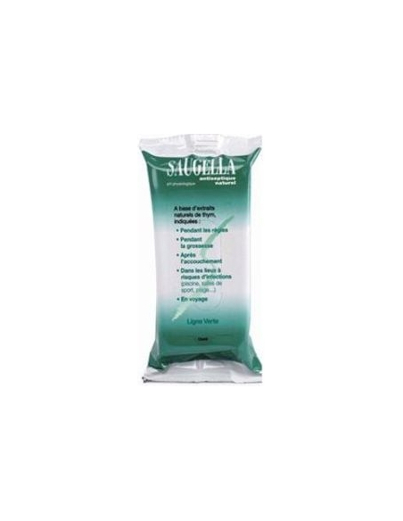 Antiseptique naturel lingettes, pack 15 lingettes