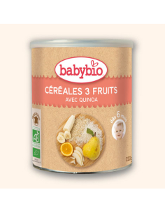 Céréales 3 Fruits, 220g