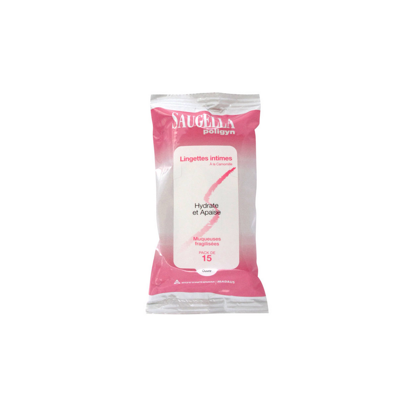 Lingettes Poligyn, pack de 15