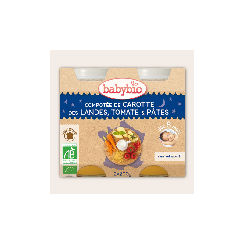 Petit pot Bonne Nuit - Compotée de...