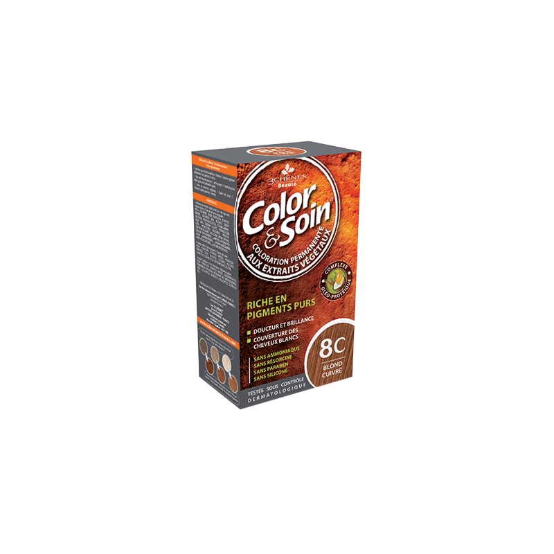 Color & Soin Coloration Blond Cuivre 8C