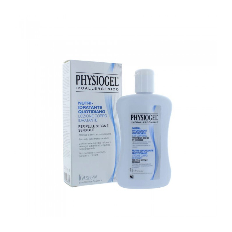 Physiogel hypoallergenique Lait hydratant, 200ml