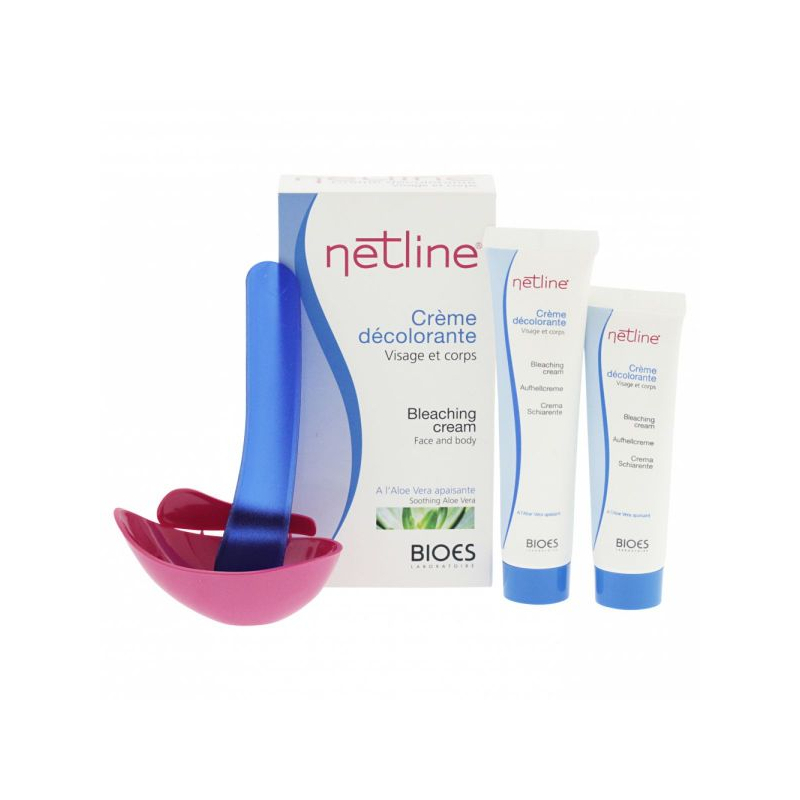 Bioes NETLINE Crème Décolorante Visage & Corps - 40ml et 20ml