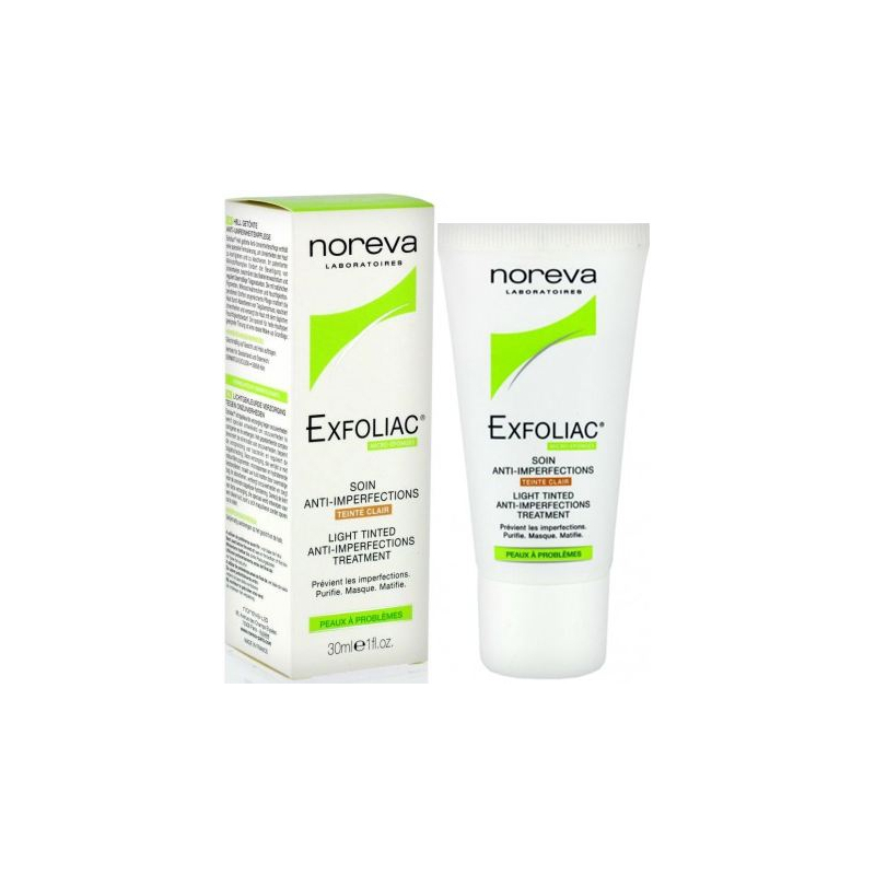 Exfoliac, Soin Anti Imperfections, Teinté Clair, 30 ml