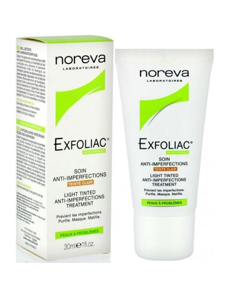 Exfoliac, Soin Anti Imperfections, Teinté Clair, 30 ml