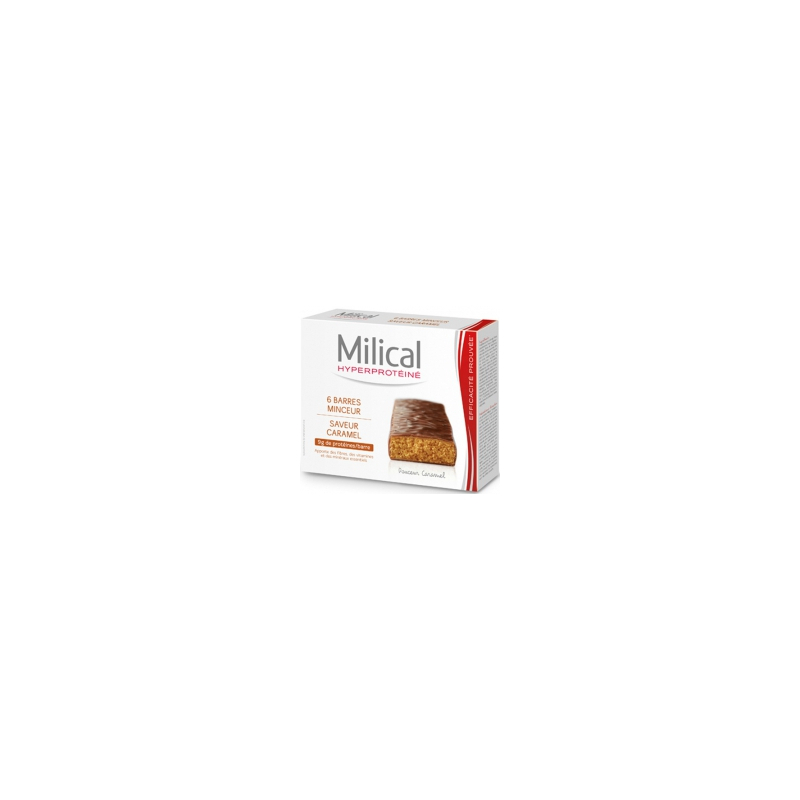 Barre Minceur Caramel, 6 barres