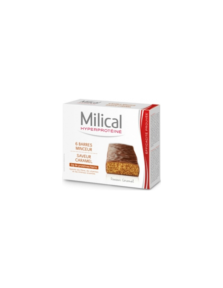 Barre Minceur Caramel, 6 barres