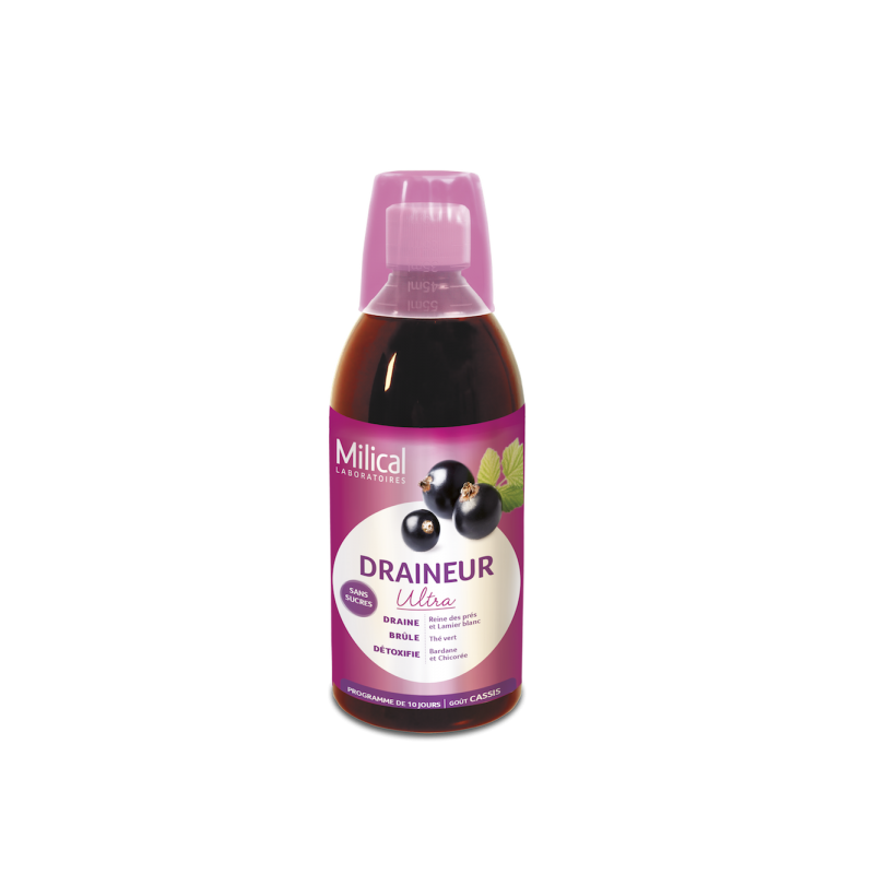 Draineur Minceur Ultra Goût Cassis - 500ml