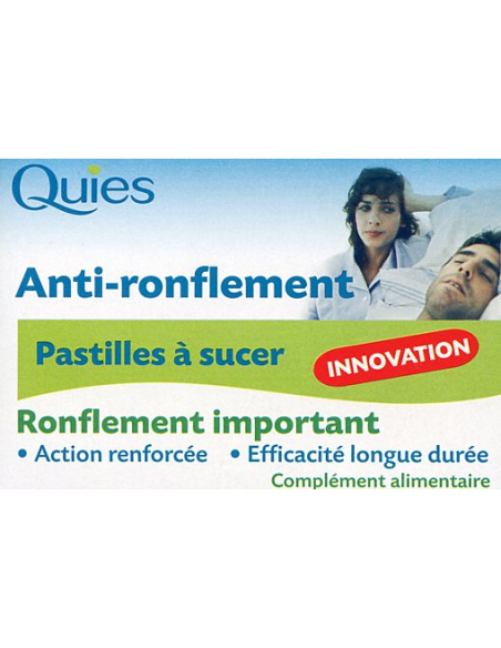 Pastilles anti ronflement - 12 pastilles