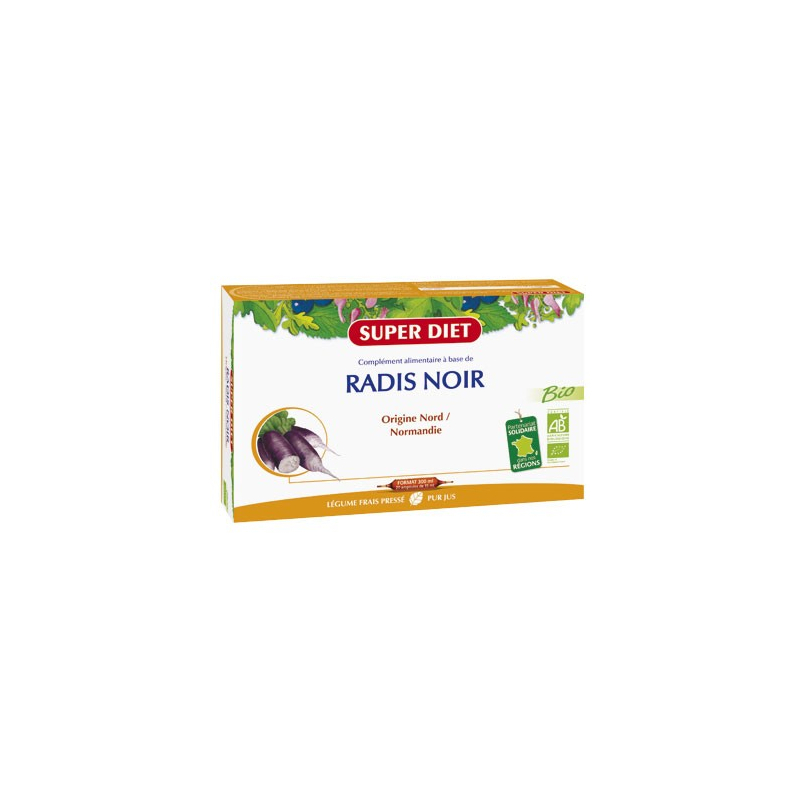 Radis Noir Bio - 20 x 15ml