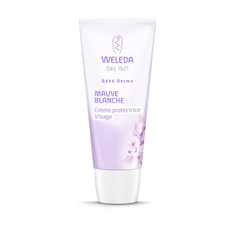 Crème Protectrice Visage à La Mauve Blanche Bio - 50ml