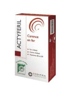 Actyferil, 60 gélules