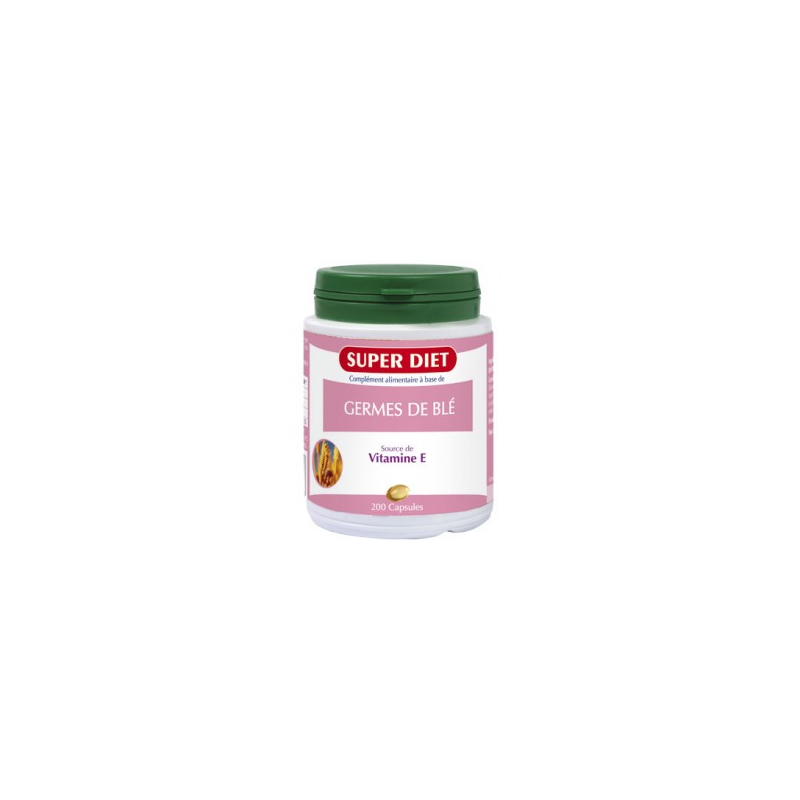 Huile de Germe de Blé - 200 capsules