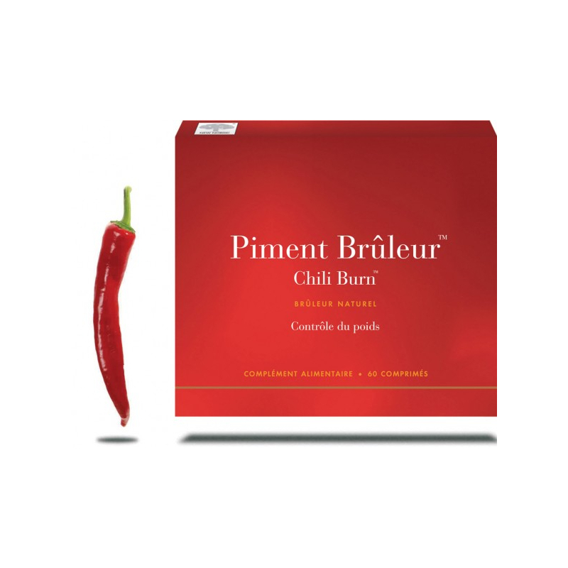 Piment brûleur naturel, contrôle du poids, 60 comprimés