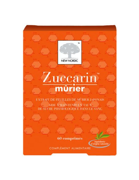 Zuccarin mûrier, 60 comprimés