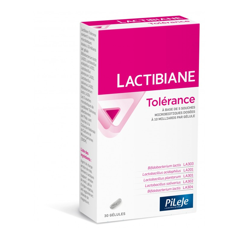 Lactibiane Tolérance - 30 gélules