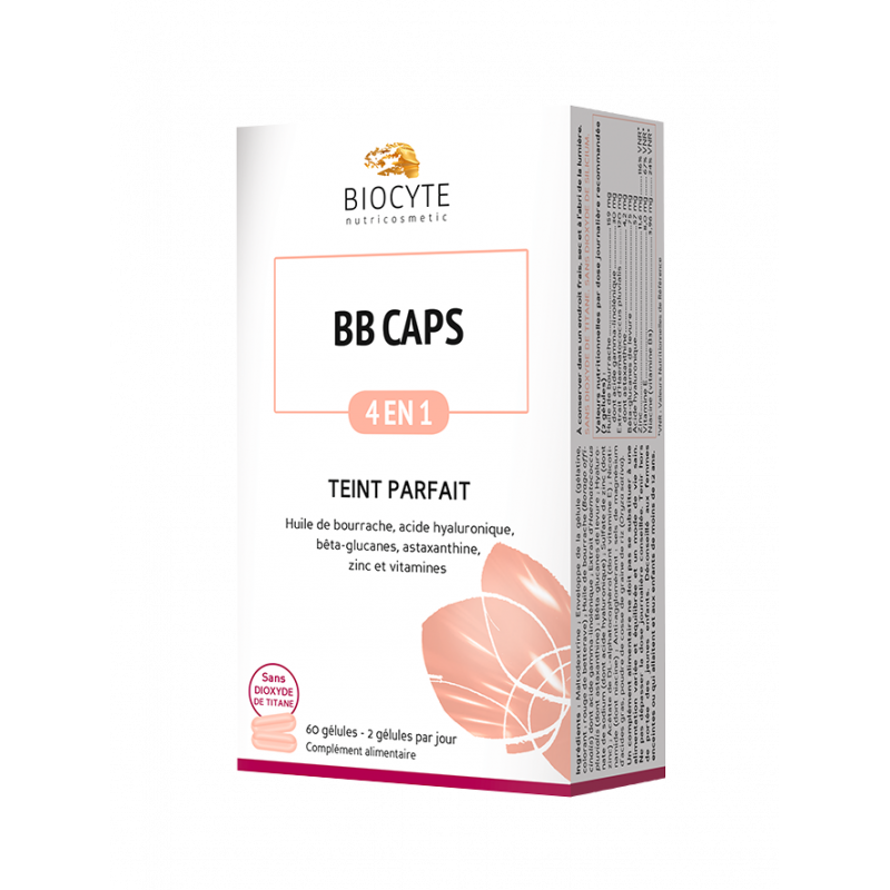 Biocyte BB Caps®, Peau parfaite - 60 gélules