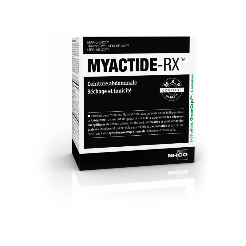 Myactide-RX™- Ceinture Abdominale, 2x56 gélules