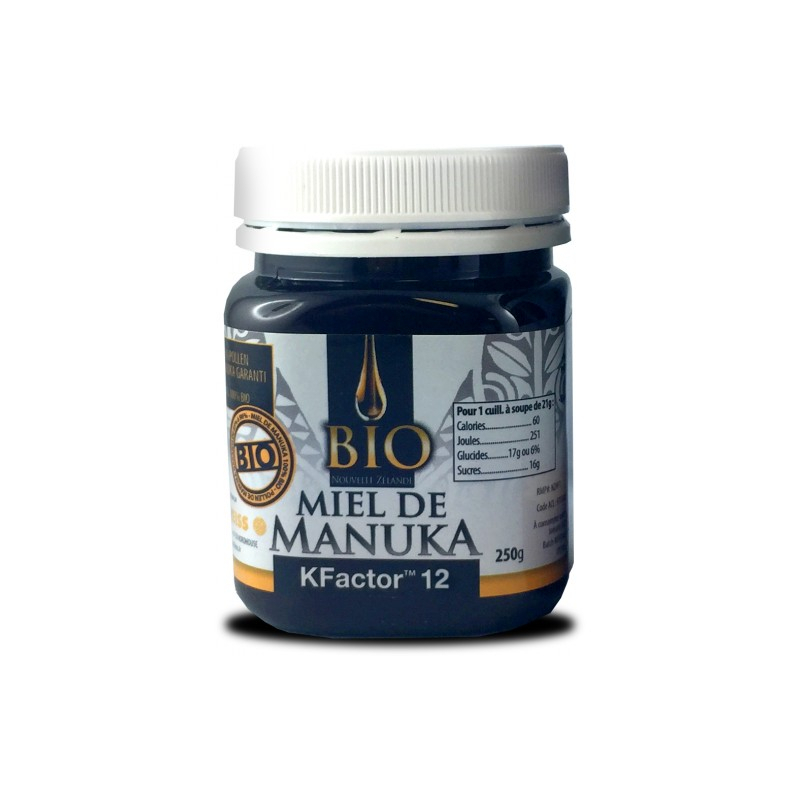 Miel de Manuka Bio KFactor 12 - 250g