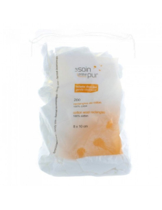 Rectangles Coton 8x10cm -...