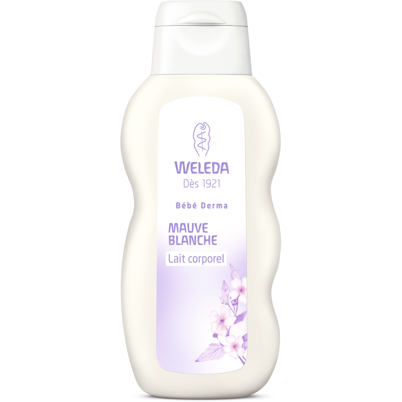 Lait corporel à la mauve blanche bio - 200ml