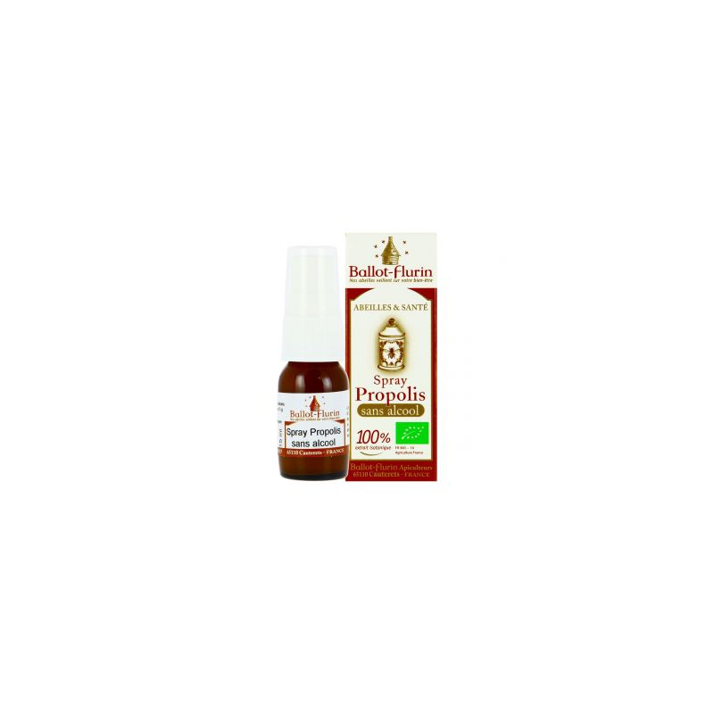 Spray Propolis 100%, Sans alcool, 15ml