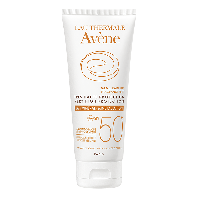 Lait Solaire minéral SPF50+, 100 ml