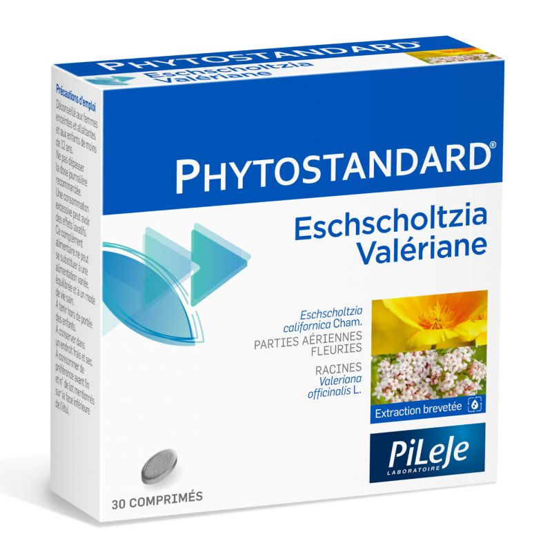 Phytostandard d'Eschscholtzia-Valériane, 30 capsules