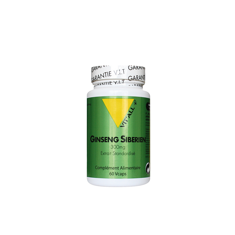 Ginseng Sibérien 300 Mg - 60 gélules