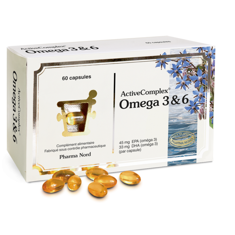 ActiveComplex Omega 3&6 - 60 capsules