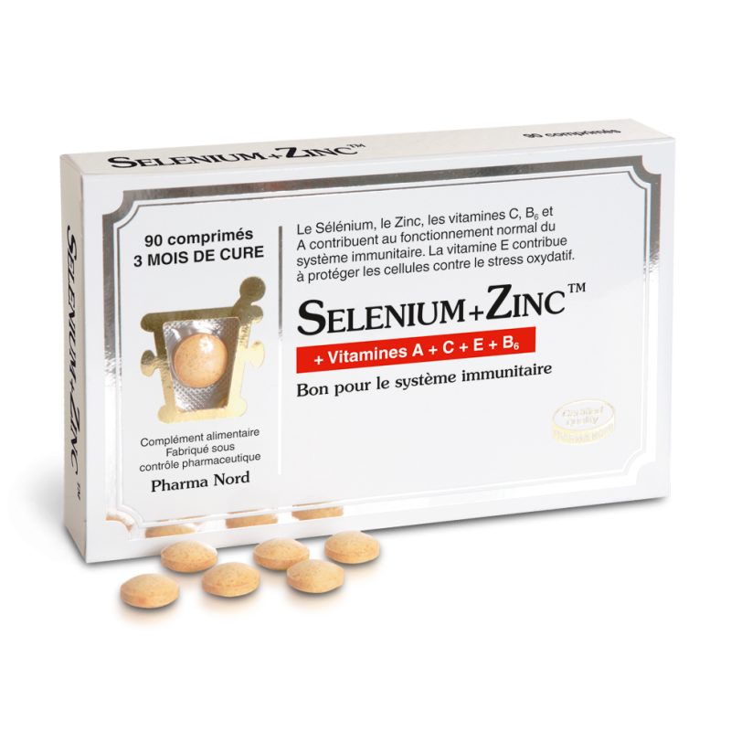 Sélenium+Zinc - 90 comprimés