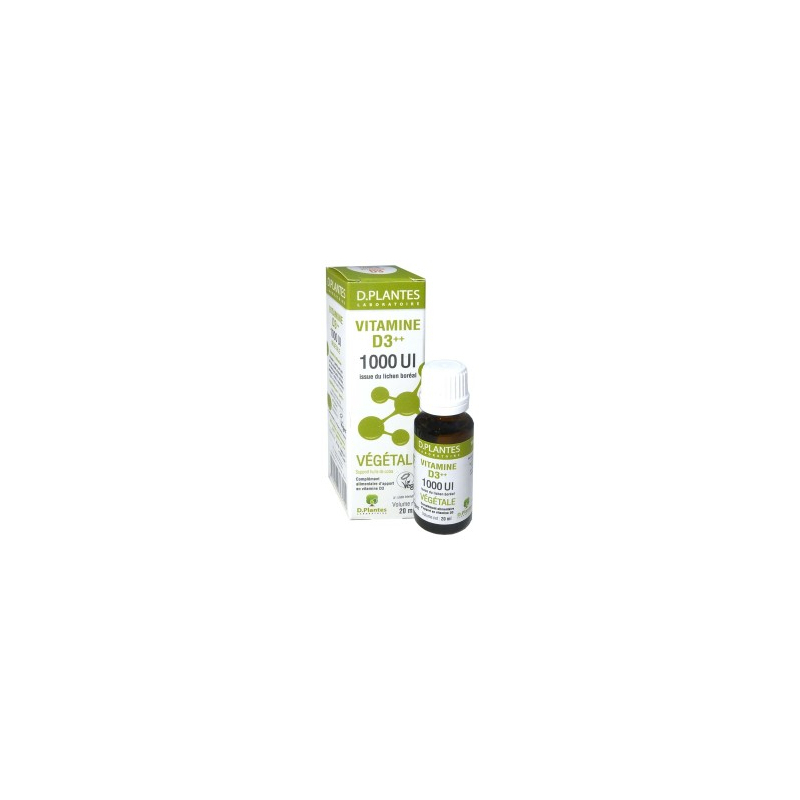 D.Plantes Vitamine D Végétale 1000 UI - 20 ml