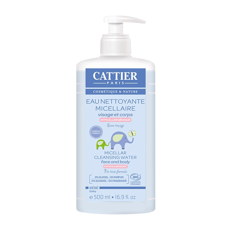 Bébé eau nettoyante micellaire - 500ml