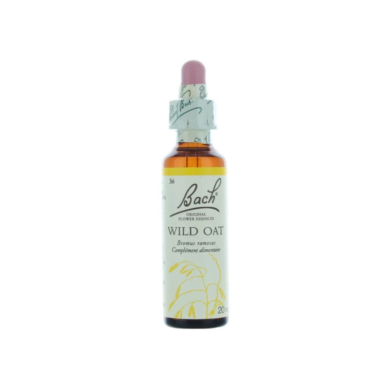 Fleurs de Bach Original 36 Wild Oat (Folle Avoine) - 20ml