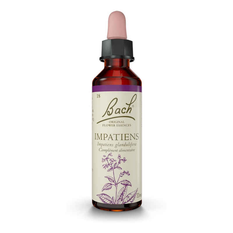 Fleurs de Bach Original 18 Impatiens (Impatiente), 20ml