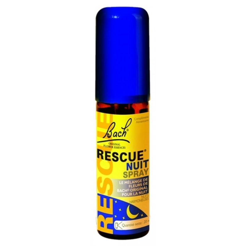 Fleurs de Bach Original Rescue nuit spray - 20ml