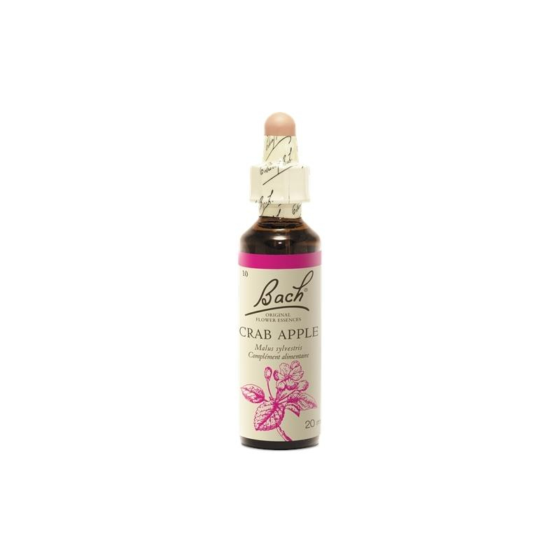 Fleurs de Bach Original 10 Crab Apple (Pommier sauvage), 20ml