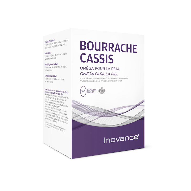 Inovance Bourrache-Cassis - 100 capsules