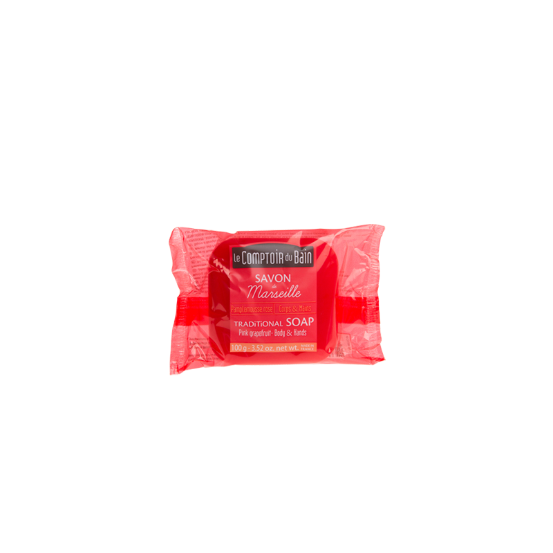 Savon de Marseille Pamplemousse Rose - 100g