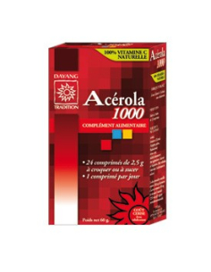 Acérola 1000 - 24 comprimés