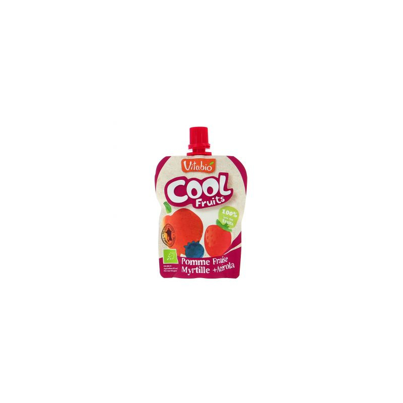 Cool Fruits Pomme Fraise Myrtille - 90g