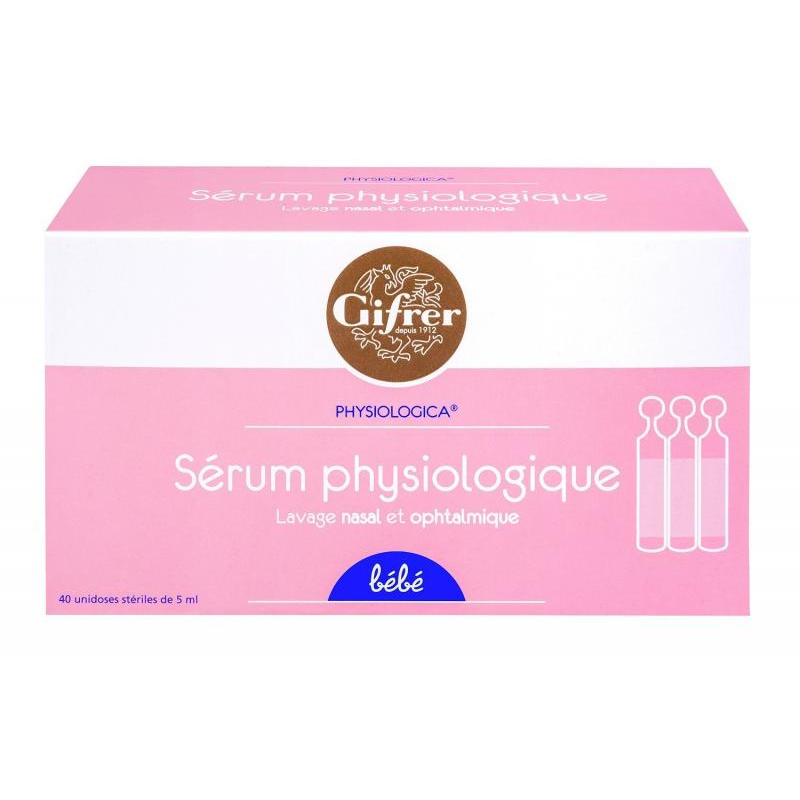 Sérum Physiologique - 40 unidoses