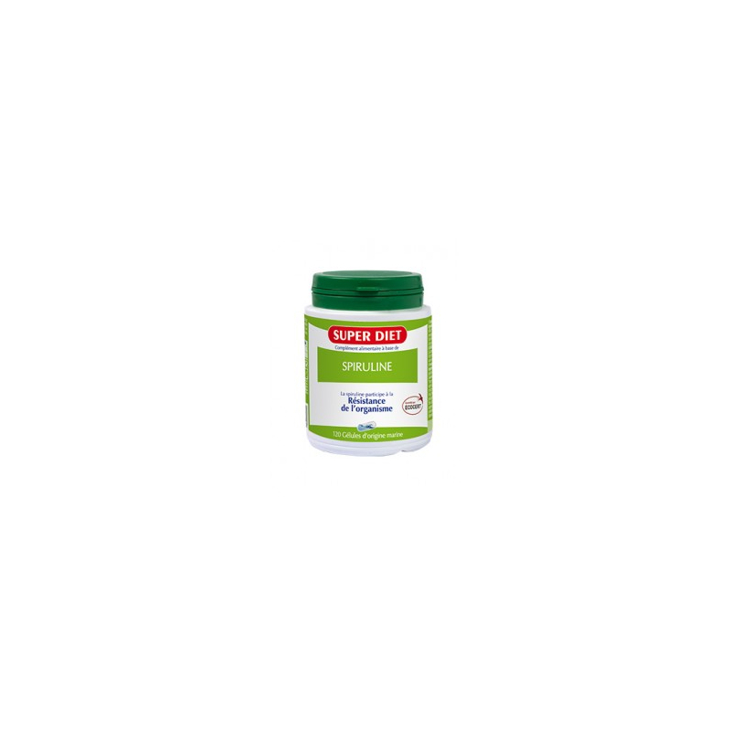 Spiruline Ecocert - 120 gélules