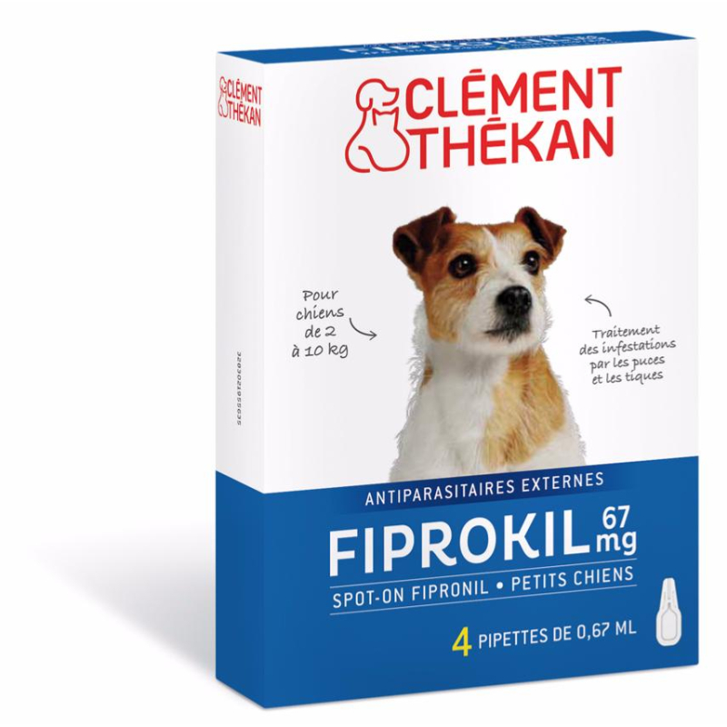 FIPROKIL Antiparasitaires pour Chien 2-10 kg 4 x 0.67ml