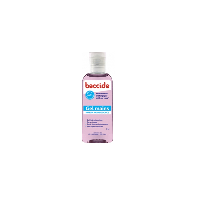  Gel Mains Désinfectant Rose - 30ml