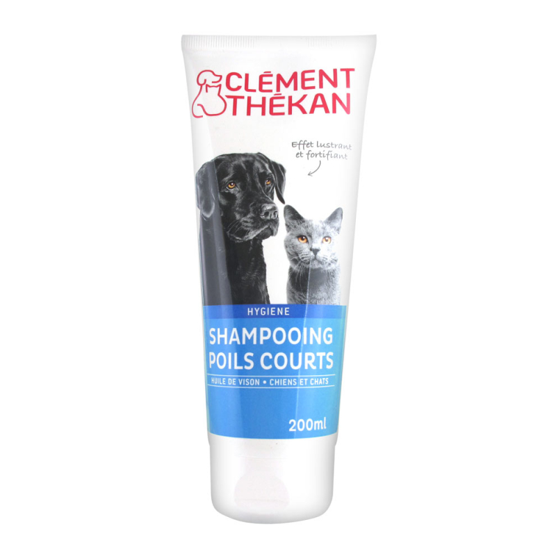 Clément Thékan Shampooing Poils Courts Chien & Chat - 200ml